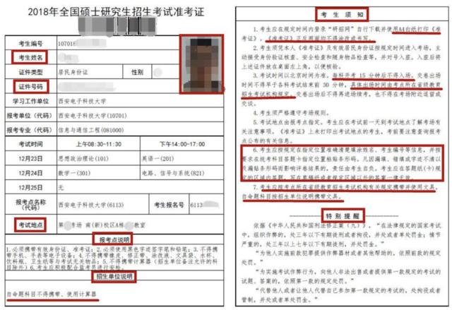 【没有准考证号怎么查考研成绩?】考研准考证有这5大用处,你知道吗?(图1)