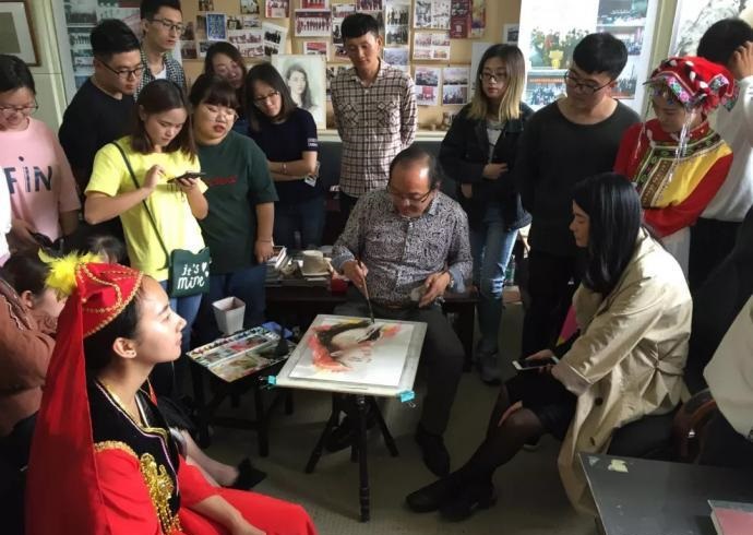 2019考研:云师大商学院第二届成人水彩研修班招生啦!(图2)